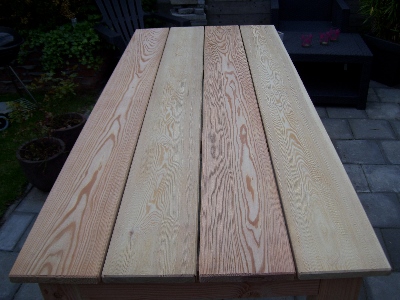 Houten tafels