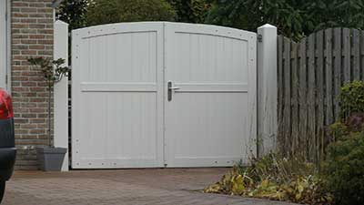 Houten tuinpoort op maat Houten tuinpoort op maat